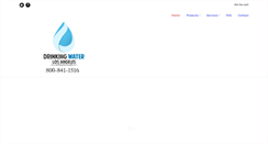 Desktop Screenshot of drinkingwaterlosangeles.com